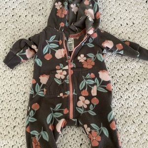 Carters NB zip up!